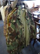 Military Green Camouflage Jacket Size:Large