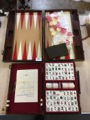 Backgammon and Mahjong in Case