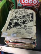 Collection of Vintage Sheet Music and Booklets