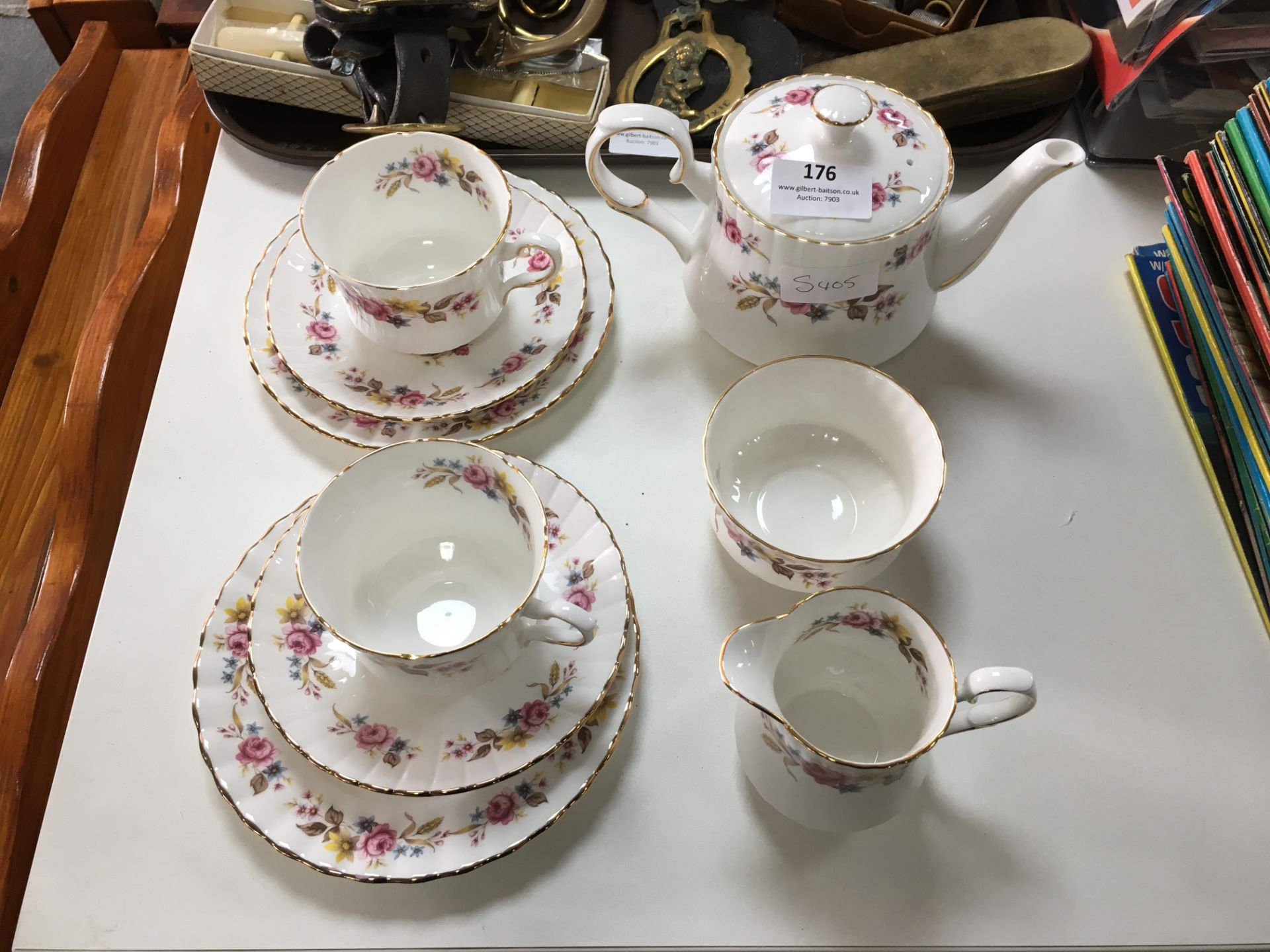 Royal Stafford Floral Patterned Tea for Two Set
