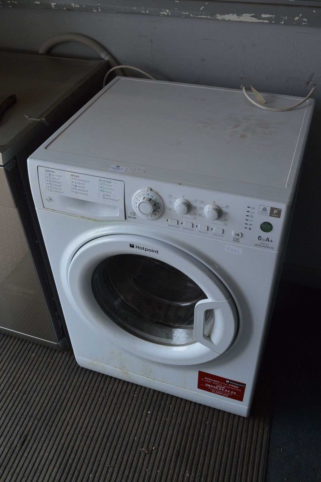 Hotpoint Aquarius Washing Machine