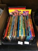 Box Containing Children's Annuals; Pop World, Batt