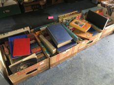 Four Boxes Containing Vintage Books; Children's An