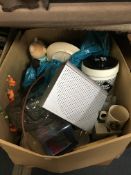 Large Box of Assorted Glassware, Fruit Bowls, Ice