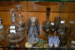 Drinking Glassware, Decanters, etc.