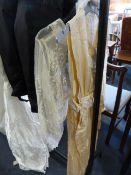 Vintage Silk Dress, Baby Gown and Cotton Top