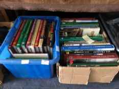 Two Boxes of Hardback Books; Railways and Steam En