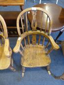 Windsor Stickback Child's Rocking Chair