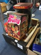 Box of Children's Toys, Musical Doll, Jigsaw, etc.