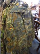 Military Camouflage Hooded Jacket Size:195/205/115