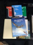 Selection of Books; Air Pilots Manuals, Charles Di