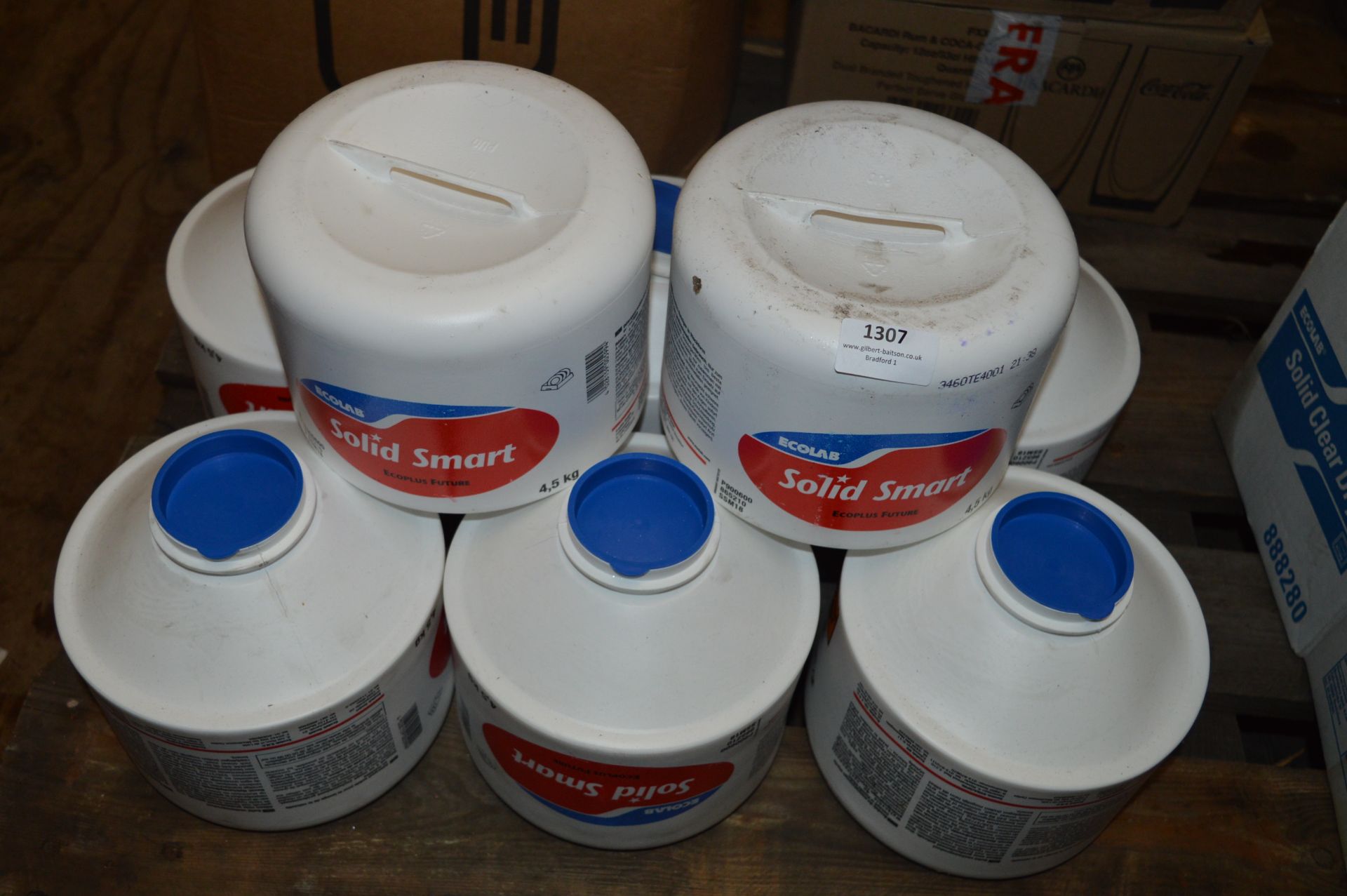 8x4.5kg of Eco Lab Smart Solid Detergent