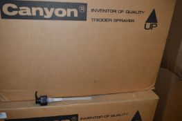 Three Boxes Containing Approximately 800 Canyon Trigger Pumps