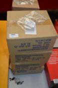 Five Boxes Containing 1000 Self Seal 100x150 Clear Plastic Bags
