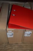 Box Containing Ten A4 Lever Arch Folders (Red)
