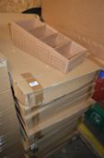 Approximately 130 Pressel Model 9202 Cardboard Component Bins