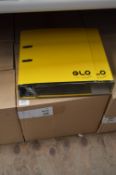 Box Containing 12 A4 Glo Lever Arch Folders (Lemon)