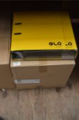 Box Containing 12 A4 Glo Lever Arch Folders (Lemon)