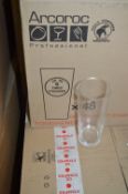 Box Containing 48 Government Stamped Half Pint Unbranded Glasses