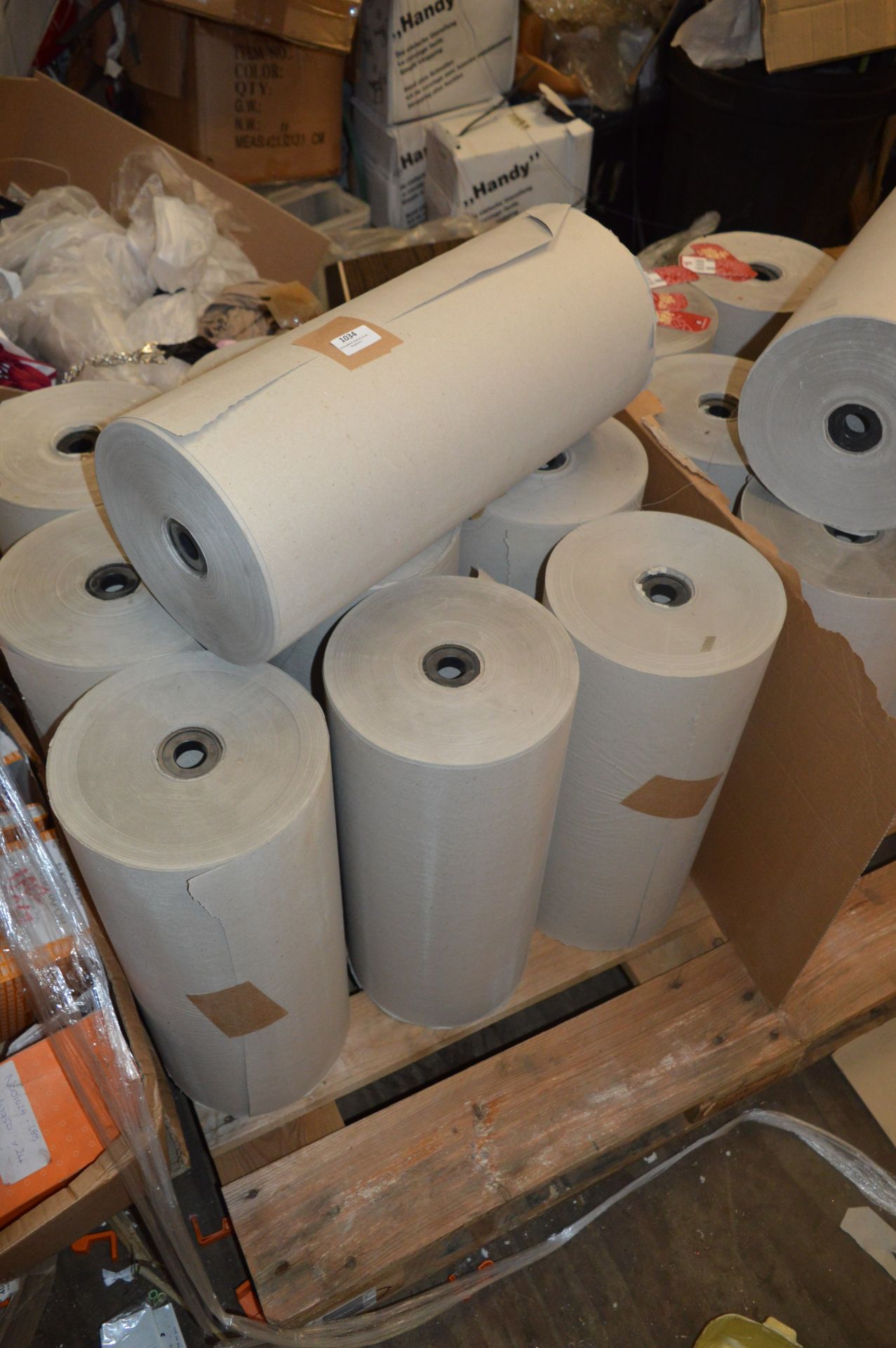 Ten Rolls of Recycled Packaging Paper