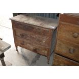 Pine Chest of Three Drawers