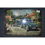 *40x30cm Metal Sign - Land Rover Defender 110