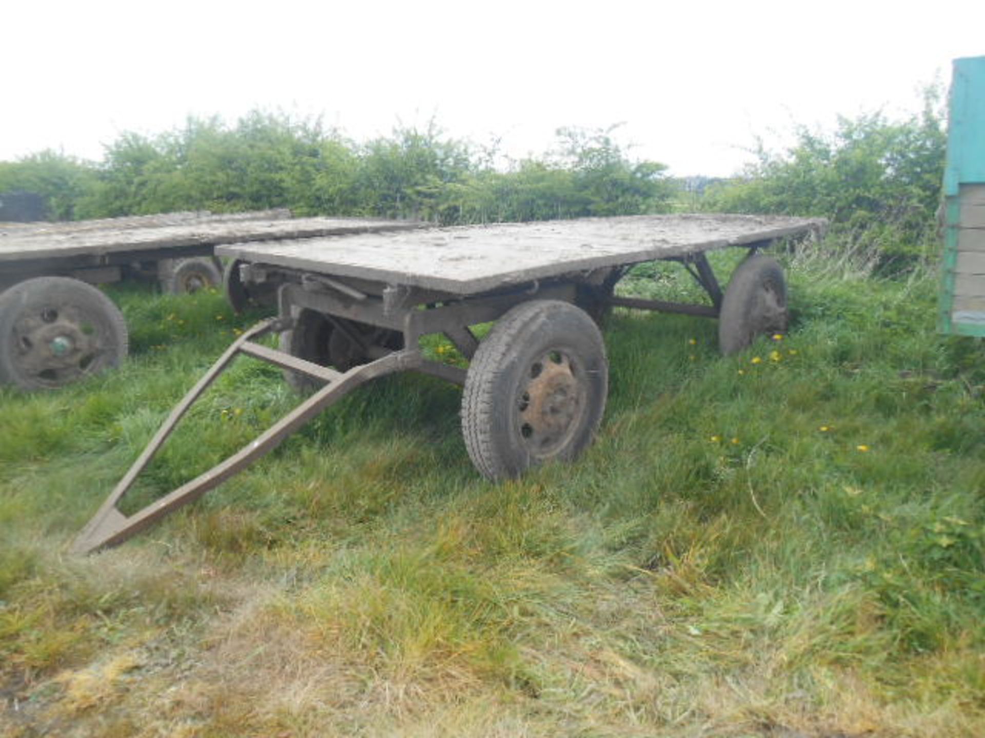 Four Wheel Farm Trailer