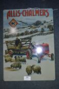 *40x30cm Metal Sign - Allis Chalmers