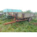 Single Axle 3 Ton Tipping Trailer