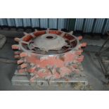 Pair of Eight Stud 50" Diameter Potato Wheels