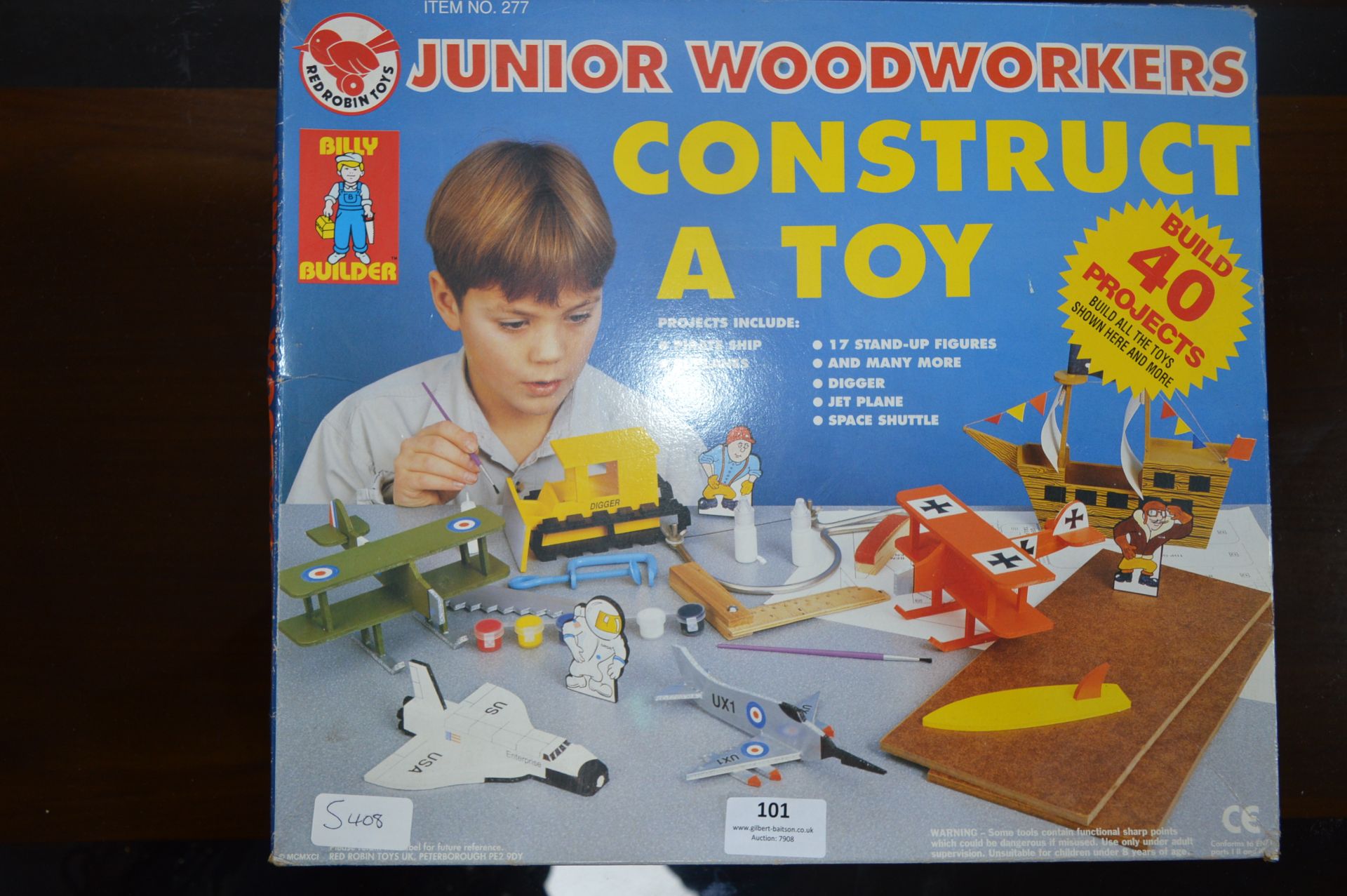 Red Robin Toys Junior Woodworker Construction Set
