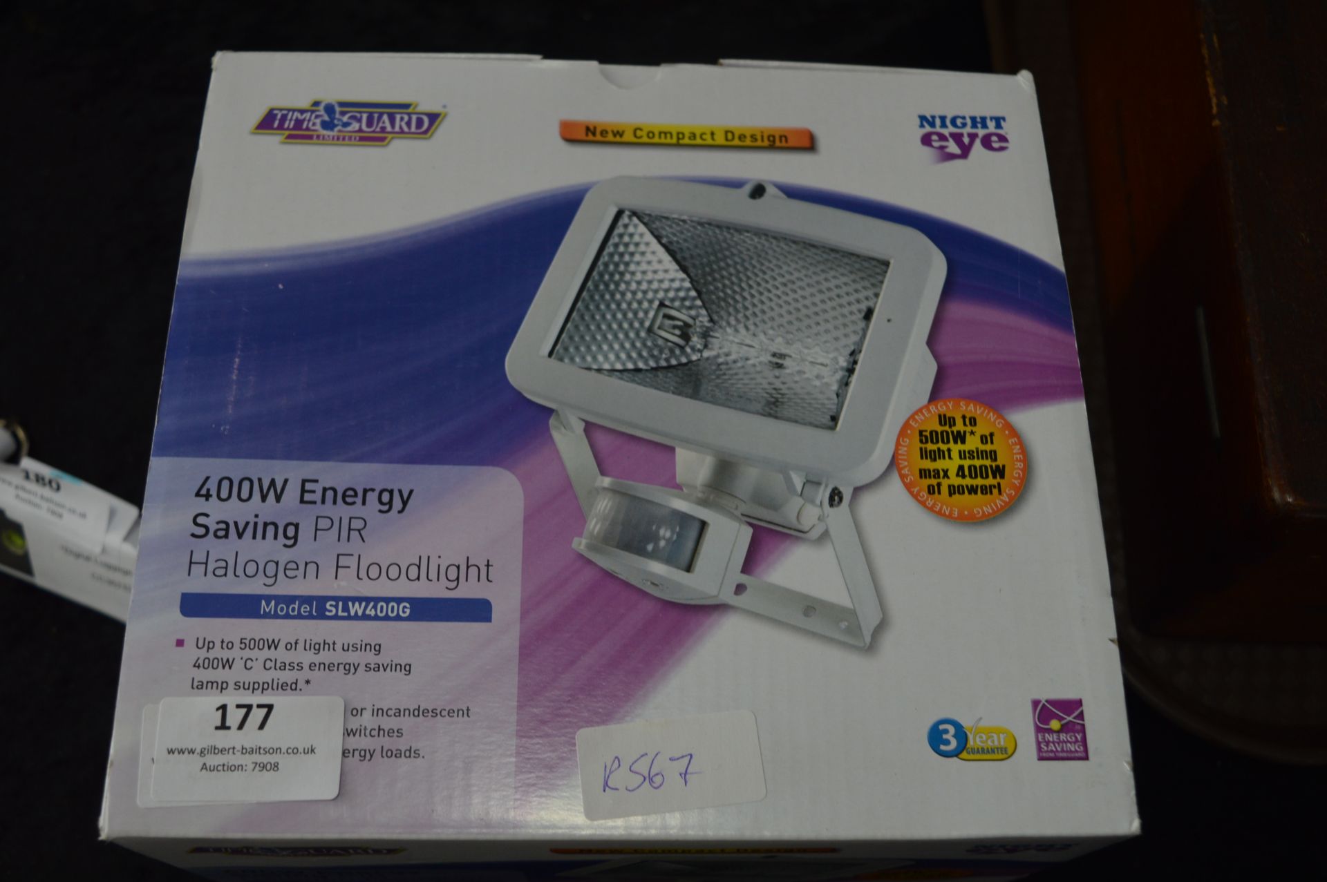 400W Pir Halogen Flood Light