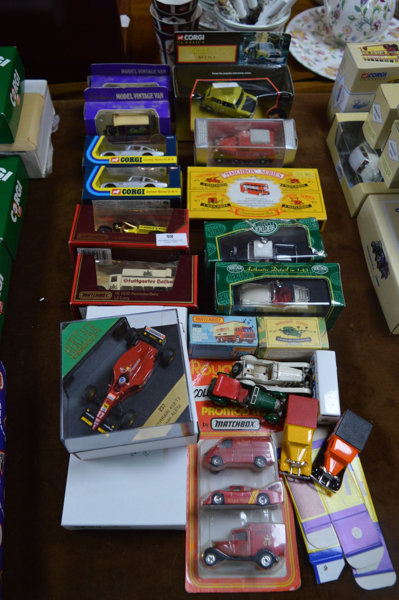 Assorted Models of Yesteryear Including Corgi and