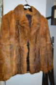 Waist Length Fur Coat
