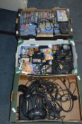 Two Sega Mega Drives with Games and Accessories