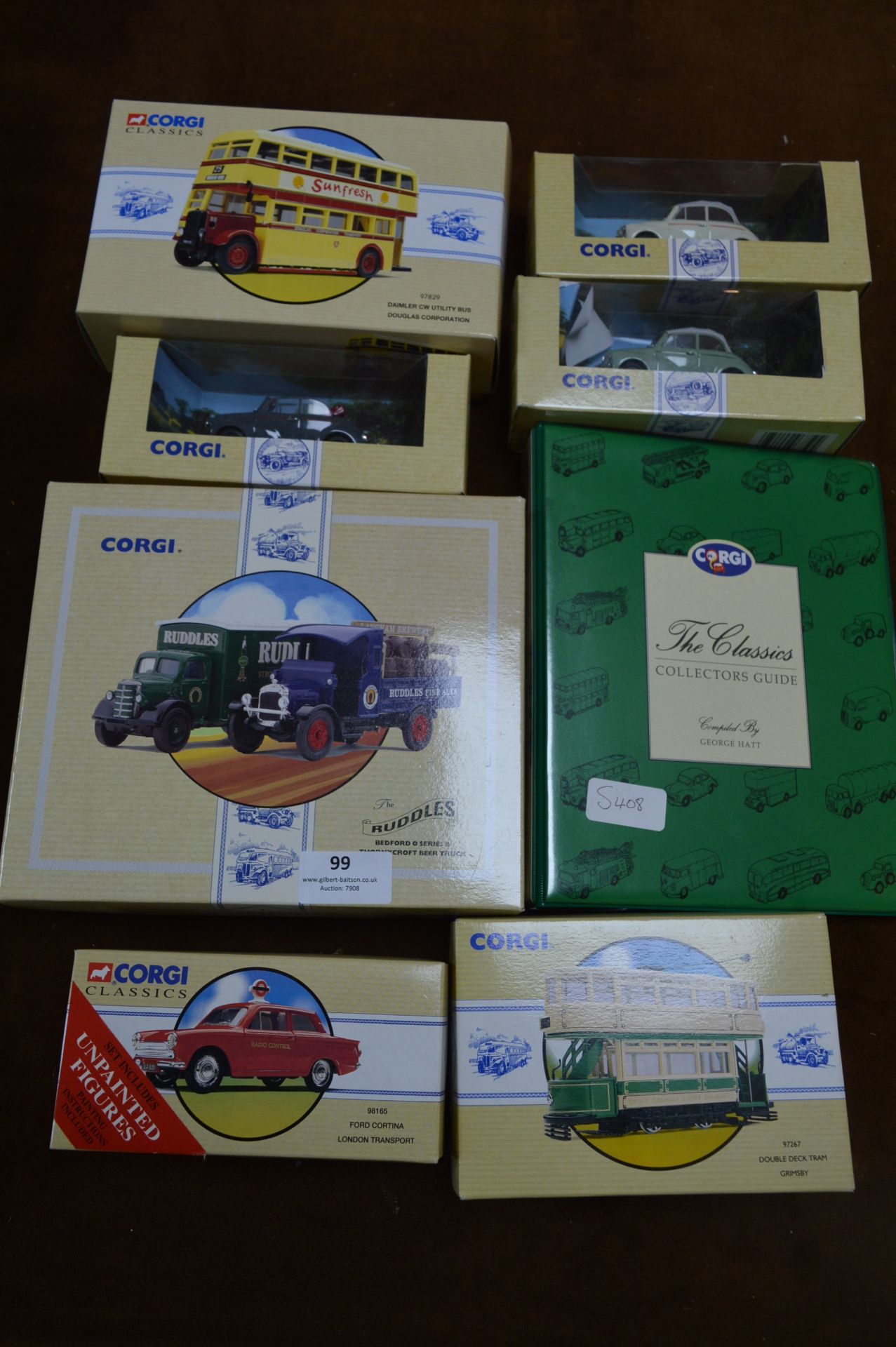 Corgi Classics Collection Diecast Buses, Cars and