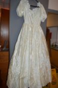 Vintage Silk Wedding Dress