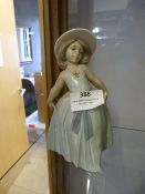 Lladro Figurine - Young Girl