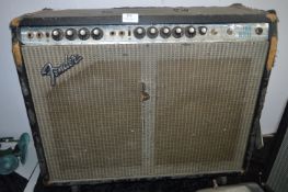 Vintage Fender Twin Reverb Guitar Amplifier