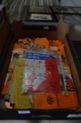 Assorted 1960's Hull City Programmes