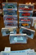 Collection of Eleven Dinky Diecast Vehicles
