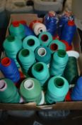 Twenty Rolls of Mixed Polyester Thread