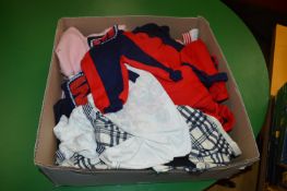 Box Containing 50 Assorted Items of Children's Clothing