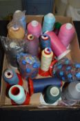 Box of Assorted Polyester Threads