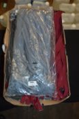 Box of 26" Grey, Maroon and Other Zips