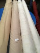 Four Rolls of DNK Fabric Assorted Colours and Lengths