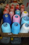 Twenty Cones of Mixed Polyester Thread