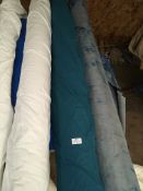 Four Rolls of DNK Fabric Assorted Colours and Lengths