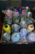 Box Containing Assorted Polyester Threads