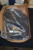 Bag of Large Black Plastic Hoops